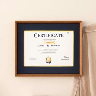 Graduation Certificate Frame A4 Honor Patent Photo Frame Wall Mounted Graduation Certificate Display Frame Acrylic Picture Frame 20 Inch