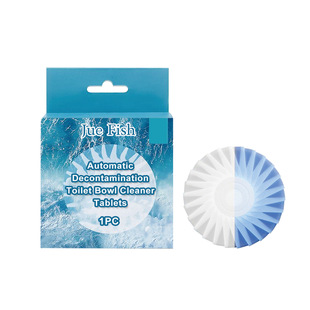 JUE-FISH toilet cleaning block toilet odor removal yellow clean fresh long lasting household clean