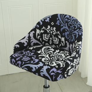 Chair Cover Dining Table Seat Curved Stool Cushion Armrest Household Restaurant Bar KTV Chair Special Chair Cover