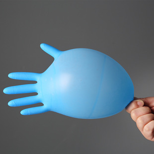 Disposable nitrile gloves lengthened thickened waterproof food kitchen housework cleaning protection inspection PVC household