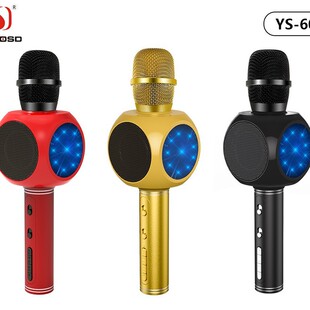 YS60 источник завод портативный KTV с динамиком телефона Bluetooth микрофон беспроводной Перезаряжаемый инструмент караоке
