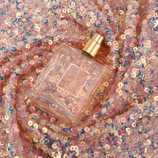 Shiny velvet sequin cloth three-dimensional foam embroidery fabric dress stage fashion bag lace sequin cloth
