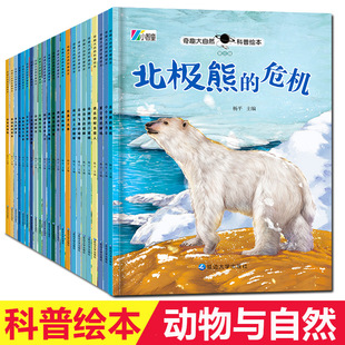 Children's Popular Science Picture Book Reading 32 Books for Primary School Students Aged 4-8 Popular Science Encyclopedia Picture Book with Pinyin Children's Books
