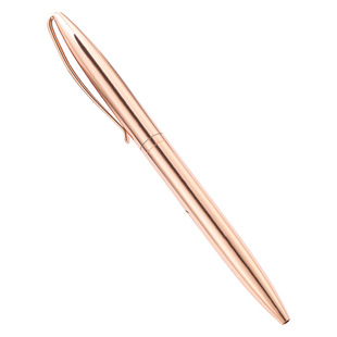 Business metal ballpoint pen manufacturers wholesale student writing gifts advertising pen laser engraved electroplated ballpoint pen