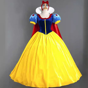 Halloween Snow White Game Uniform Adult Snow White Dress Stage Performance cosplay Costume Spot