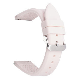 New Hot Selling Smart Watch with High Quality Elastic Silicone Strap Flat Mouth Universal Waterproof Strap 16/20/22mm