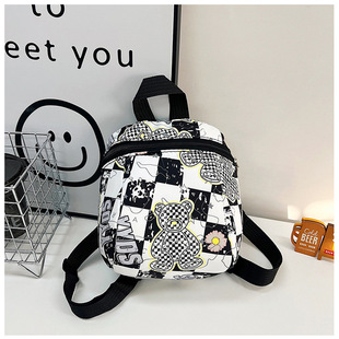 2022 New Korean Children's Backpack Cartoon Cute Boys and Girls Casual Small Backpack Parent-Child Cartoon Shell Bag