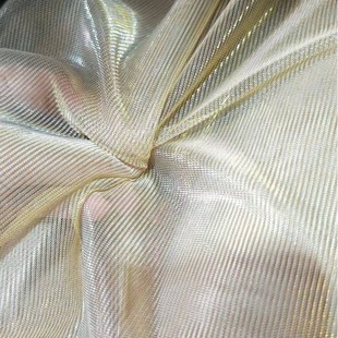 Wholesale bright silk mesh slide silk two-color mesh gold and silver mesh decorative blolita stage cloth