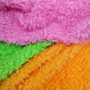 Factory Direct Sales 16mm Precious Flower Velvet 300g Polyester Osmanthus Velvet Spray Flower Velvet Plush Fabric Toy Fabric