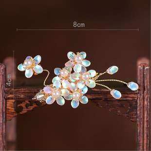 Good goods antique Hanfu court Tang style temperament Joker simple hairpin U-shaped hairpin super fairy photo studio photo shooting accessories