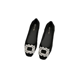French Evening Breeze Elegant Commuter Shoes Women's 2025 New Spring Korean Style Fairy Thick Heeled Mary Jane Dress