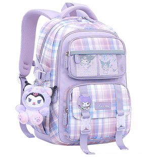 Kulomi 2023 New Schoolbag Girls Primary School Pupils Grade 123 to Grade 6 Yugui Dog Children Lightweight