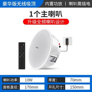 SAST wireless Bluetooth ceiling speaker ceiling ceiling speaker home living room embedded commercial wide