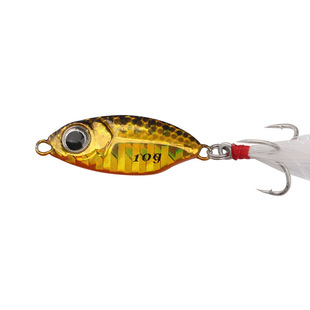 Floating Blue Knife Mini Remote Small Iron Plate Luya Bait Sea Fishing Light Sea Water Luya False Bait Bait