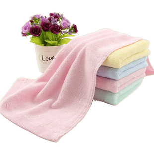 Bamboo fiber face towel baby adult children towel cleansing towel soft absorbent skin-friendly factory factory