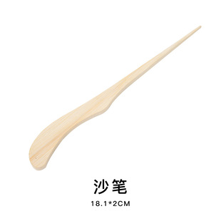 Cross-border new Zen sand table bamboo landscaping sand dry landscape mini tools rake crafts wholesale generation
