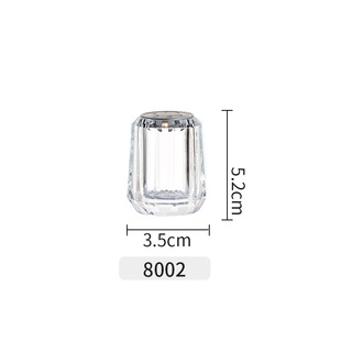 Sprinkling jar commercial acrylic transparent high-grade salt and pepper monosodium glutamate cumin pepper bottle restaurant seasoning bottle plastic