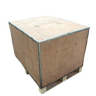Factory supply fast box double row hole mechanical and electrical warehouse wooden box medical instrument equipment packing box