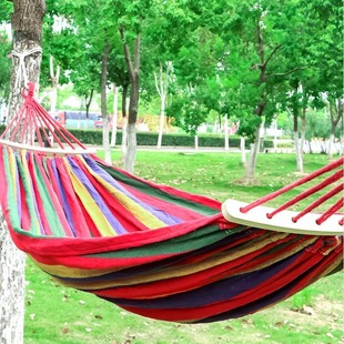 Outdoor Hammock Thickened Children's Hanging Chair Anti-rollover Outdoor Swing Single Double Camping Travel Breathable Customizable Work