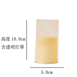 Factory wholesale electronic candle simulation flame LED candle lamp banquet layout wedding atmosphere Halloween cross-border