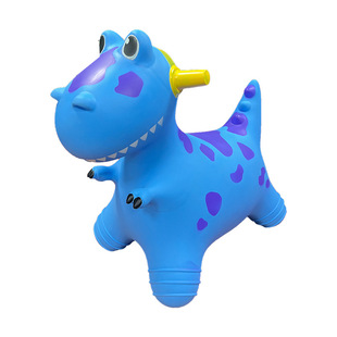 New Jumping Horse Painted Jumping Horse Unicorn Inflatable Toy Children's Mount Thickened Pima