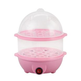 Single-layer double-layer egg steamer egg boiler kitchen small appliances mini steamer factory wholesale direct European standard plug