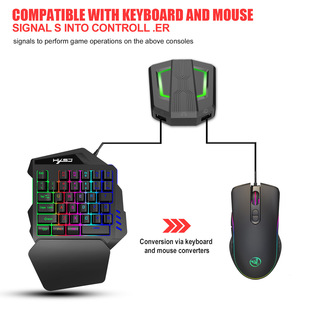 P6 keyboard and mouse set converter supports a variety of game consoles and manufacturers in stock