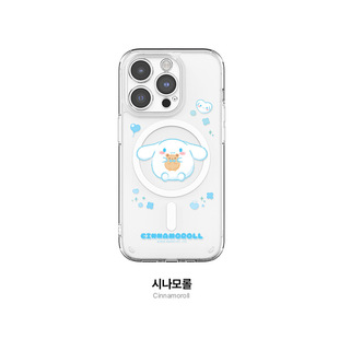 Hello Kitty Apple 15promax прозрачный магнитный чехол для телефона мультфильм подходит для 14 высокой проницаемость и предотвращения падения 16 пар