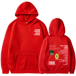 2025 New Album DeBÍTiRAR Má S FOToS Merch Concho толстовка с толстовкой