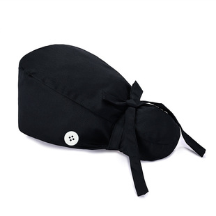 Long hair cap solid color surgical cap cotton work cap foreign trade female doctor bag turban operating room Amazon sanitary cap