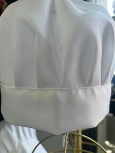 Chef hat chef work hat hotel kitchen restaurant canteen baking cake hat male and female waiter hat