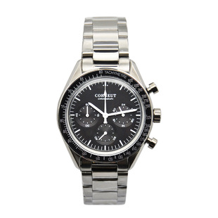 Steel Strap Quartz Watch Waterproof Luminous Multifunction Fashion Watch Male Sports Chronograph Men Wristwatch