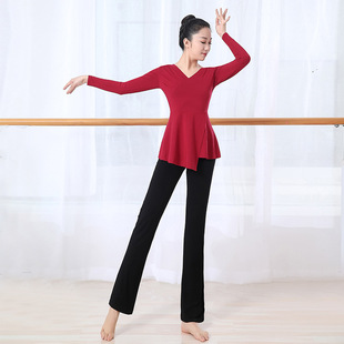 Dance practice clothes suit women's new style body dance adult dance clothes practice clothes spring and summer modern dance clothes