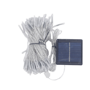 Waterproof led solar string lights outdoor camping courtyard decorative lights Christmas day color lights canopy atmosphere light line