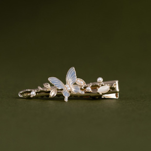 Super fairy butterfly small hairpin fairy side hair clip mini forehead bangs clip girl hair accessories