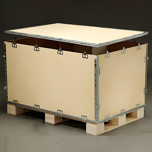 Fumigation-Free Wooden Box, Steel Belt Box, Removable Manufacturer, Direct Logistics Transportation Packaging Box, Can Be Packaged with Dangerous Goods Wholesale