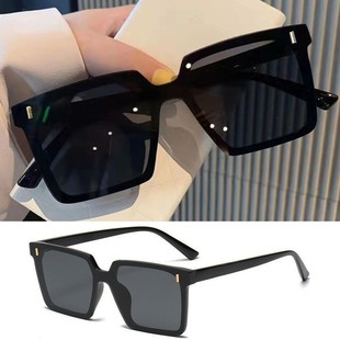 Oval frame sunglasses women's sunscreen cat's eye sunglasses sweet cool wind anti ultraviolet sun glasses frame wholesale