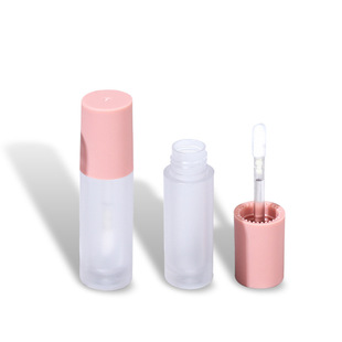 3ml 5ml lip gloss empty tube transparent lip mud empty bottle lip glaze Tube empty tube round plastic shell makeup package material