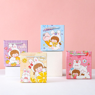 New Cartoon Mini small size Gift Bag Children's Snack Storage Portable Paper Bag Cosmetic Jewelry Packaging Gift Bag