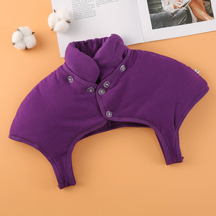 Shoulder pad cervical spine waistcoat men and women sleeping warm fleece-lined thick shawl middle-aged and elderly cold-proof confinement shoulder and shoulder protection