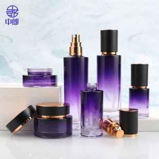 Zhonglang Qianyuan Shengshi Cosmetics стеклянная бутылка для наполнения эмульсии для основы бутылка спрей для крема бутылка для печати бутылки с логотипом