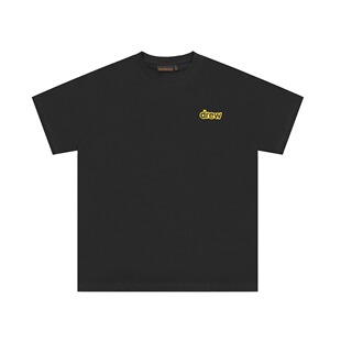 Spring and summer 2024 new European and American fashion brand D @ EW creative letter pattern short sleeve for men and women with a batch of hair
