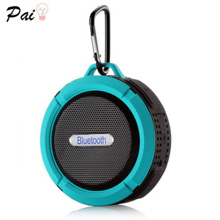 c6 waterproof bluetooth speaker outdoor suction cup mini bluetooth stereo mobile phone car subwoofer small speaker