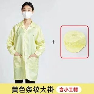 Factory wholesale anti-static overalls gown with hood electronic workshop food pharmaceutical factory men's and women's dust-free clothing