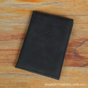 New cross-border explosive passport protection case pu passport holder ticket holder spot wholesale factory direct wholesale