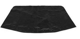 Black Vinyl RV Snow Shield Sunshade Tractor Windshield Protection Cover
