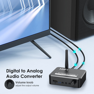 5,2 Bluetooth приемник аудио конвертер оптоволоконный коаксиальный адаптер 3.5AUX штекер U диск музыкальный плеер