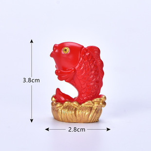 New Year Tiger Micro Landscape Ornaments Bonsai Fleshy 2022 Tiger Small Ornaments Firecracker Lantern Crafts Accessories