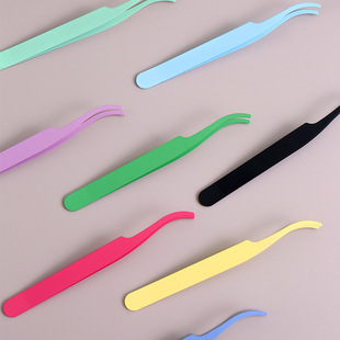 118mm Arc Eyelash Beauty Stainless Steel Eyelash Curler Eyelash Tweezers False Eyelash Auxiliary Makeup Tool