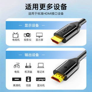 CHOSEAL HDMI2.0 HD-кабель, настоящий HD-кабель для синхронизации аудио и видео 4K, модель 4K